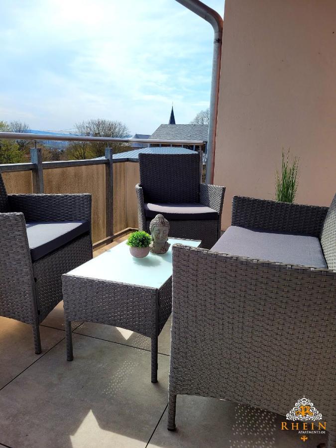Top Modernes Rhein Apartment Vallendar Mit Balkon Extérieur photo