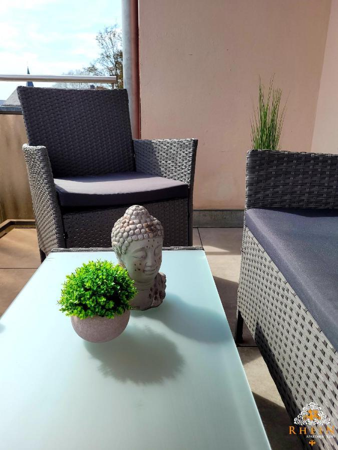 Top Modernes Rhein Apartment Vallendar Mit Balkon Extérieur photo